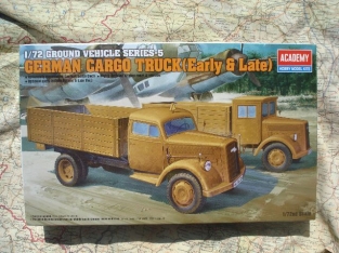 Academy 13404 GERMAN OPEL BLITZ CARGO TRUCK 